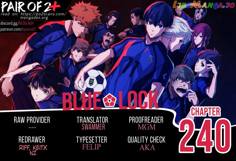 Blue Lock Chapter 240 image 01